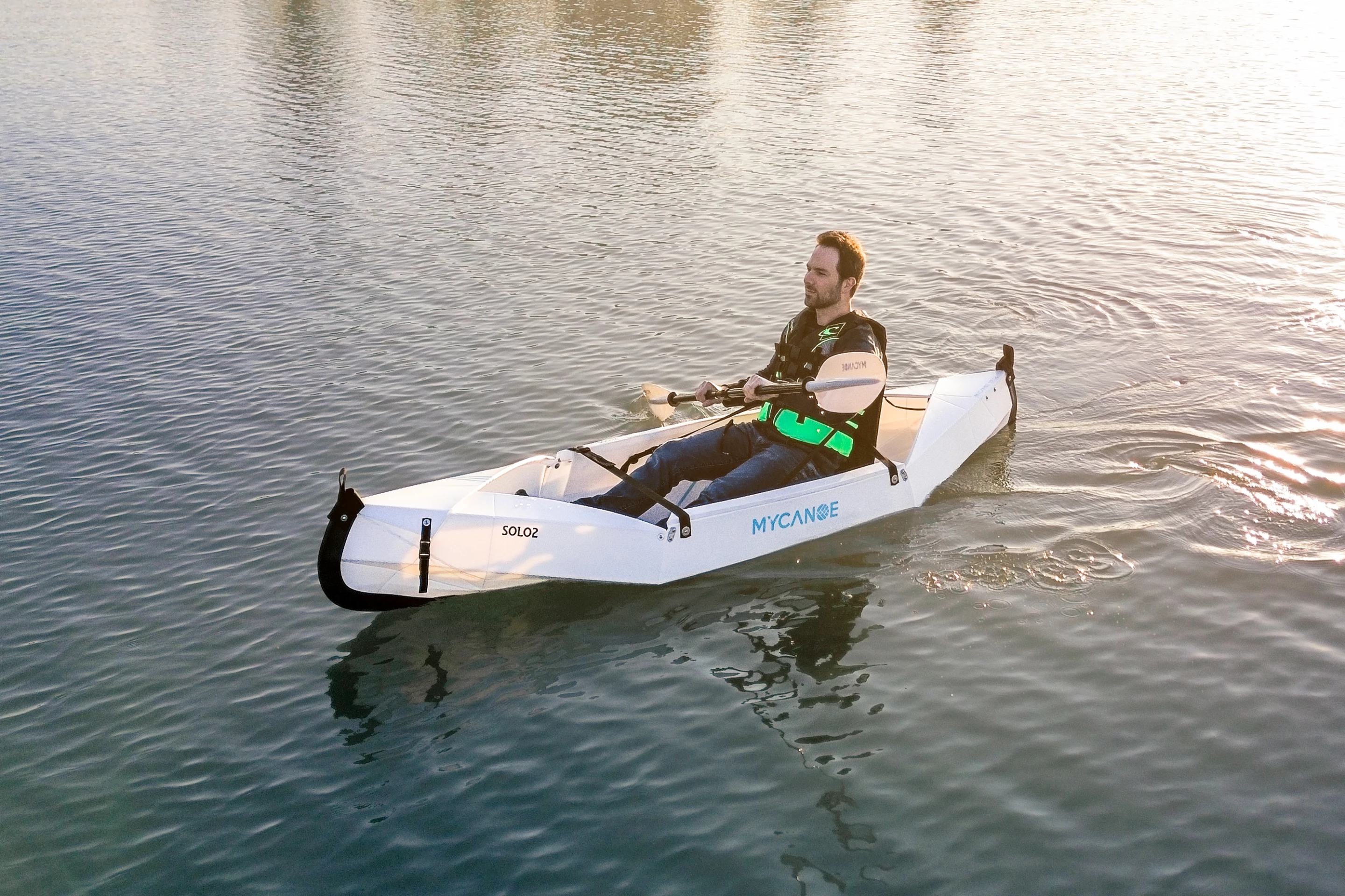 The MyCanoe Solo 2 is currently on Kickstarter