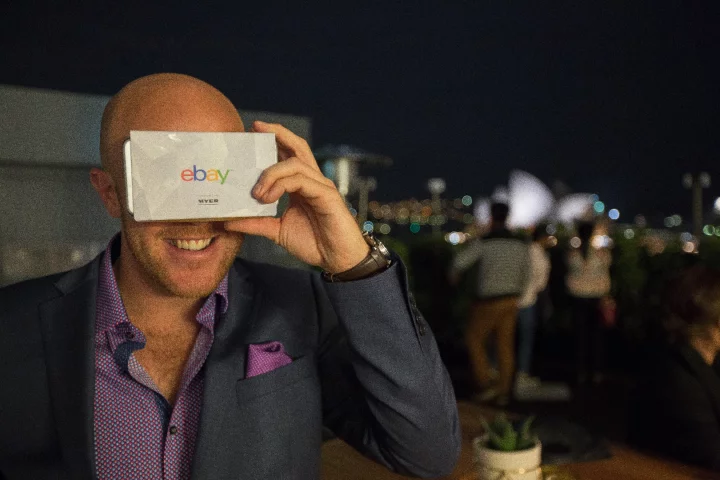 eBay has teamed up with Australian retailer Myer to let customers shop via a virtual reality store